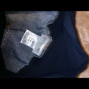 Flared maternity jeans